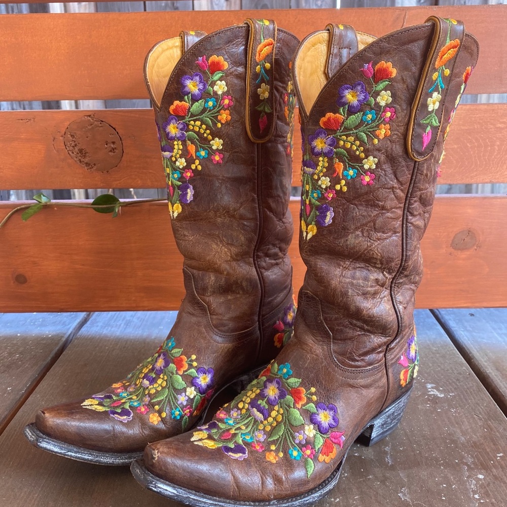 Old Gringo Sora floral boots